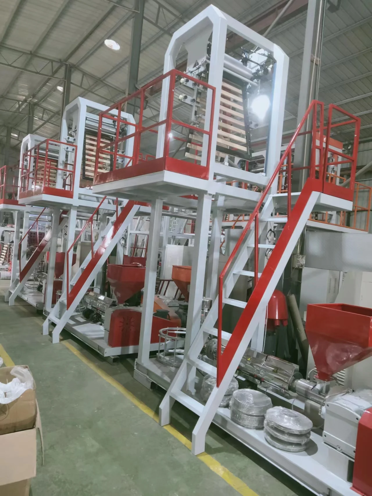 Taiwan Quality High Speed Shopping Bag Film Blowing Machine