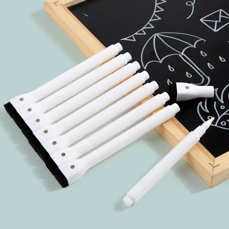 factory wholesale Creative Colorful Drawing Erasable Graffiti liquid Whiteboard chalk Marker