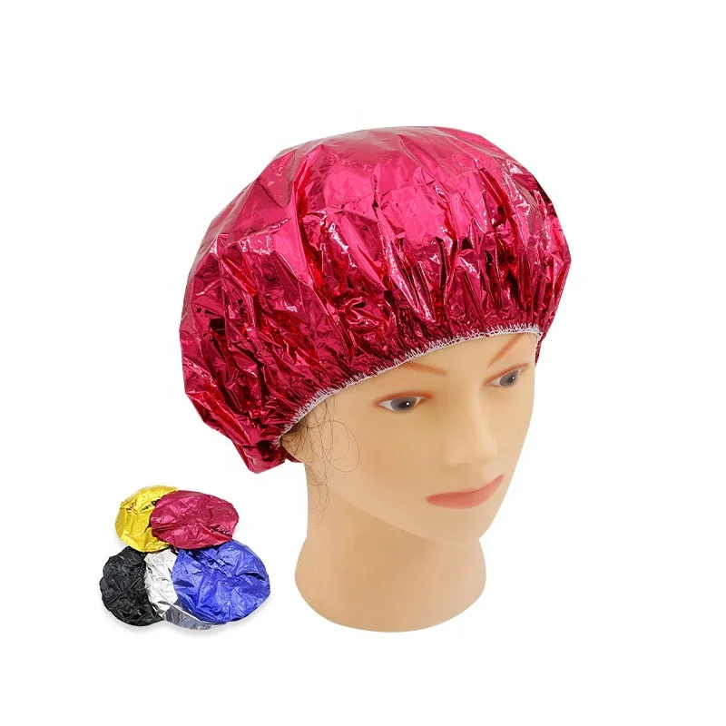 Aluminum Foil Beauty Salon Hair Caps Waterproof Bath Hoods Disposable Shower Caps Baking Cap
