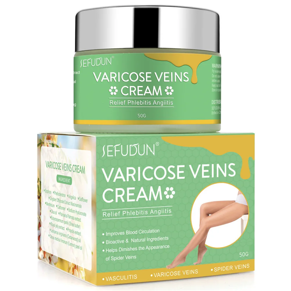 SEFUDUN varicose vein repair cream cork muscle pain cream promote blood circulation varicose veins treatment massage cream