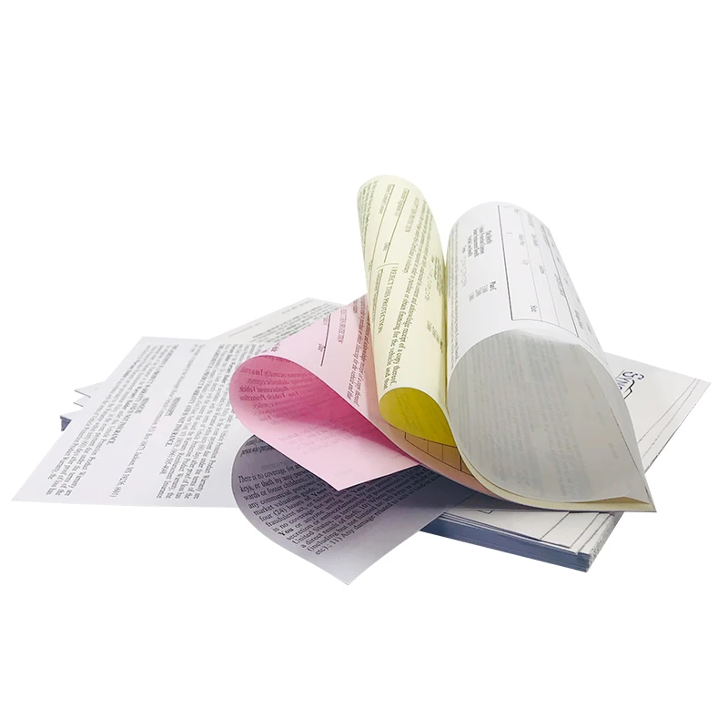 Most popular hot sell single bill offset printing paper bill paper