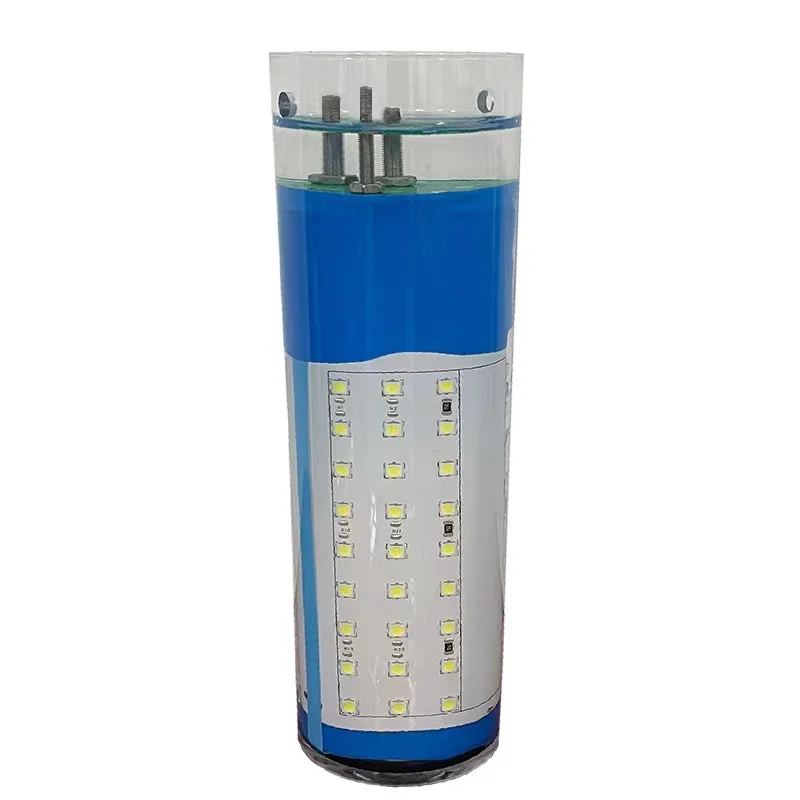 Osum 30W 50W White Green Fish Lure Attract Finder Lamp LED Underwater Fishing Light-Brightens instantly when exposed to water