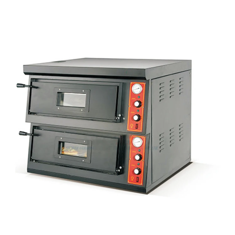Пекарня оборудования 2 слоя для рабочего стола профессиональная электрическая машинка выпечки пиццы