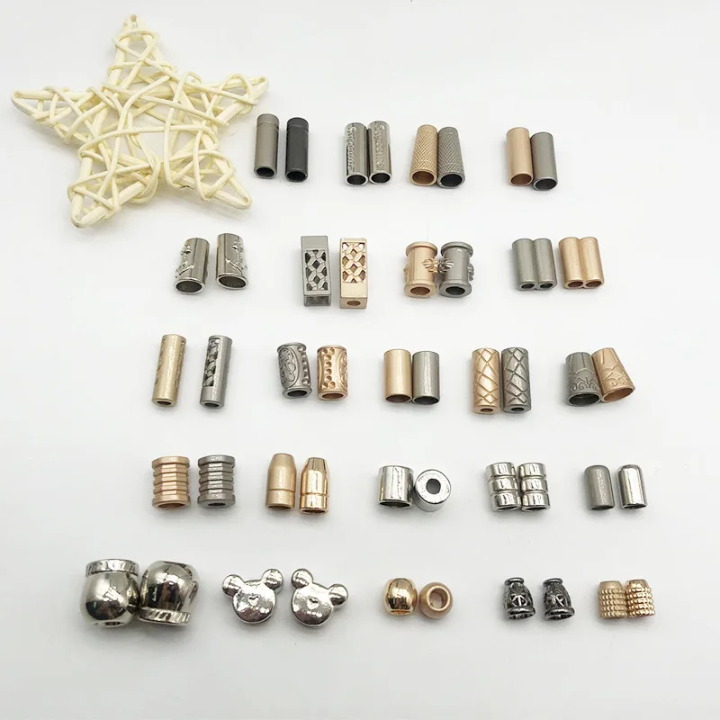 Metal Stopper Rope Cord Lock Coat Anti-slip Buckles Clothing Cord End Button Accessory Cord End