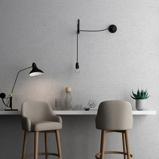 Pvc plain wallpaper self-adhesive film for bedroom living room home decals  wall paper macarons wall sticker