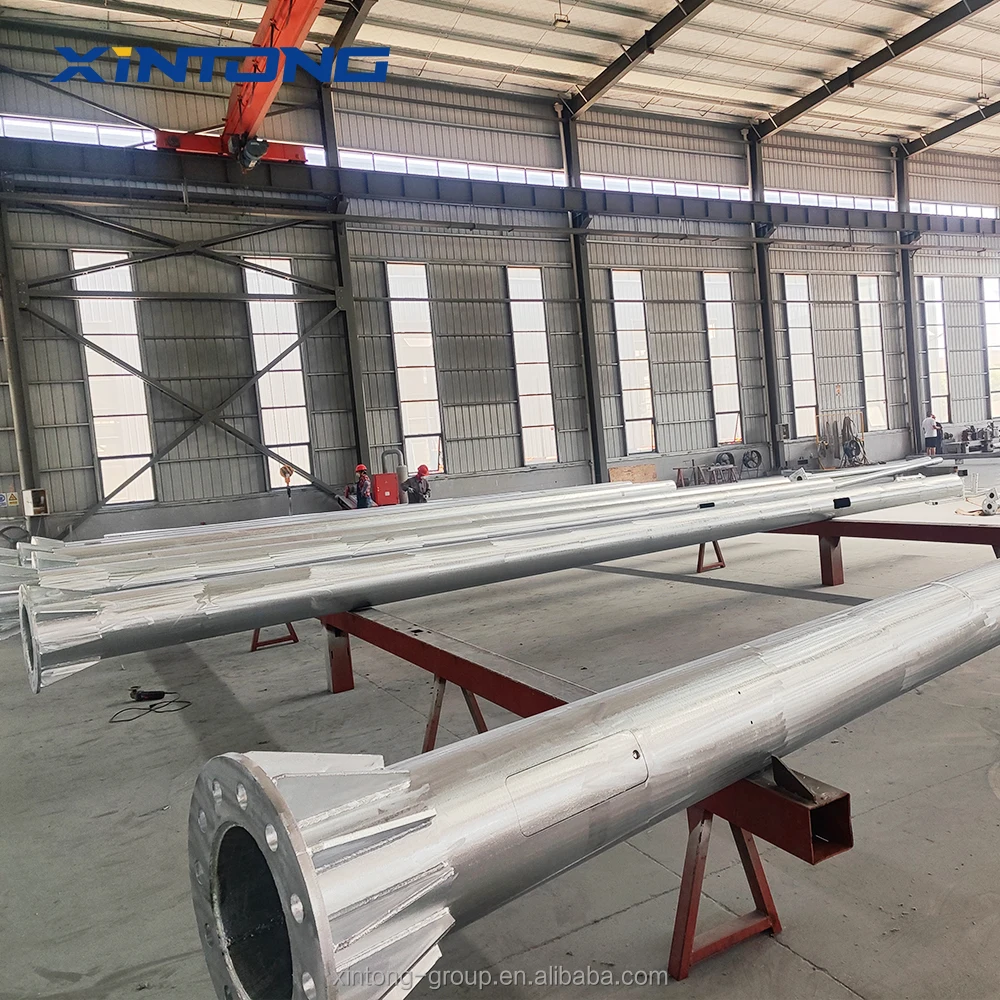 Оптовая продажа однорычажный изогнутый полюс уличного освещения XINTONG