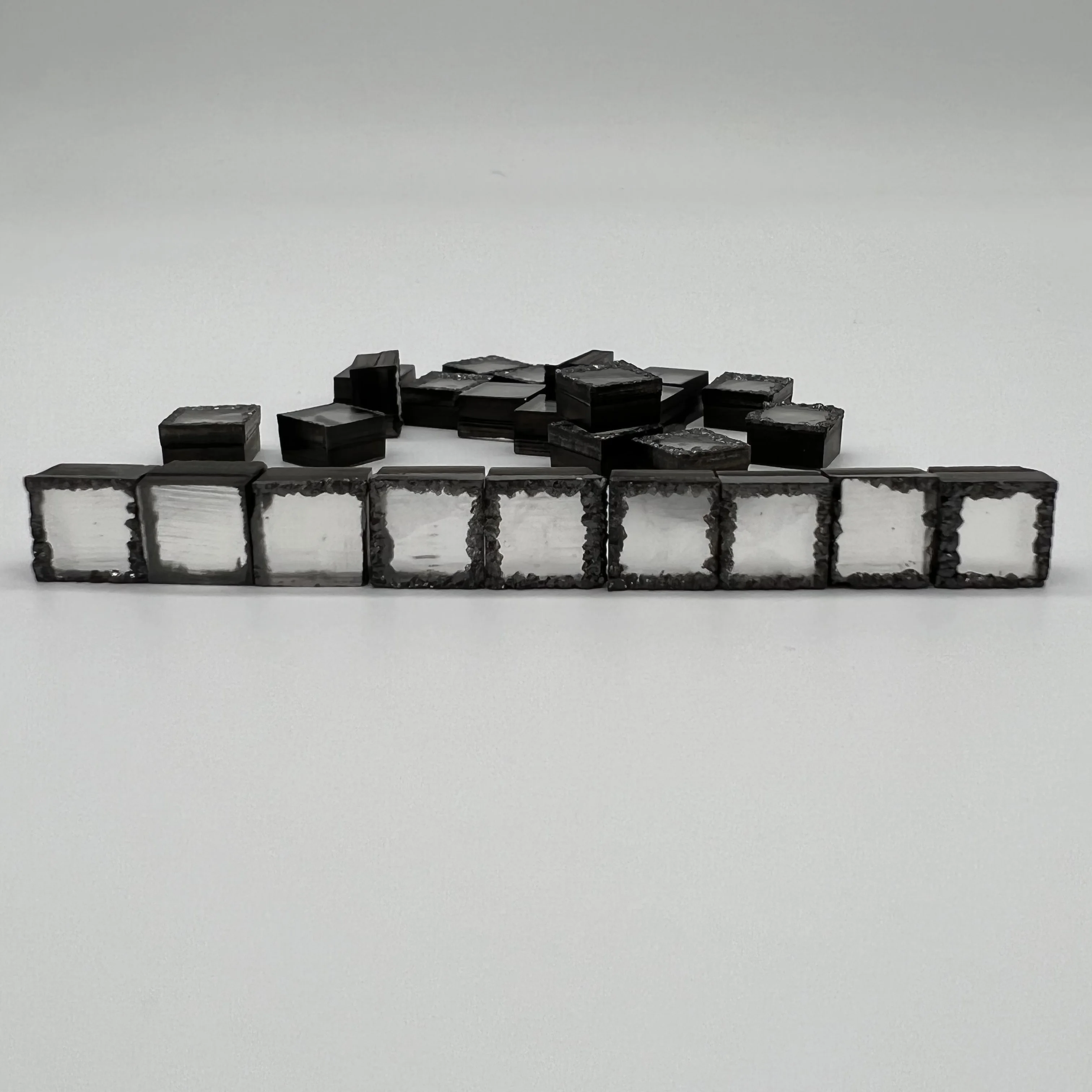 low price 4.2carats square man made uncut diamond high quality cvd rough diamond