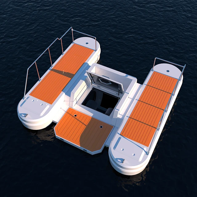 Электрическая полуподводная лодка Kinocean для водных видов спорта алюминиевая продажи