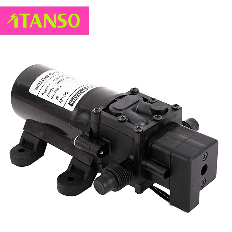 Portable High Pressure Car Washer Pump DC 12V 100W Self-Priming Quick Car Cleaning Wash Pump