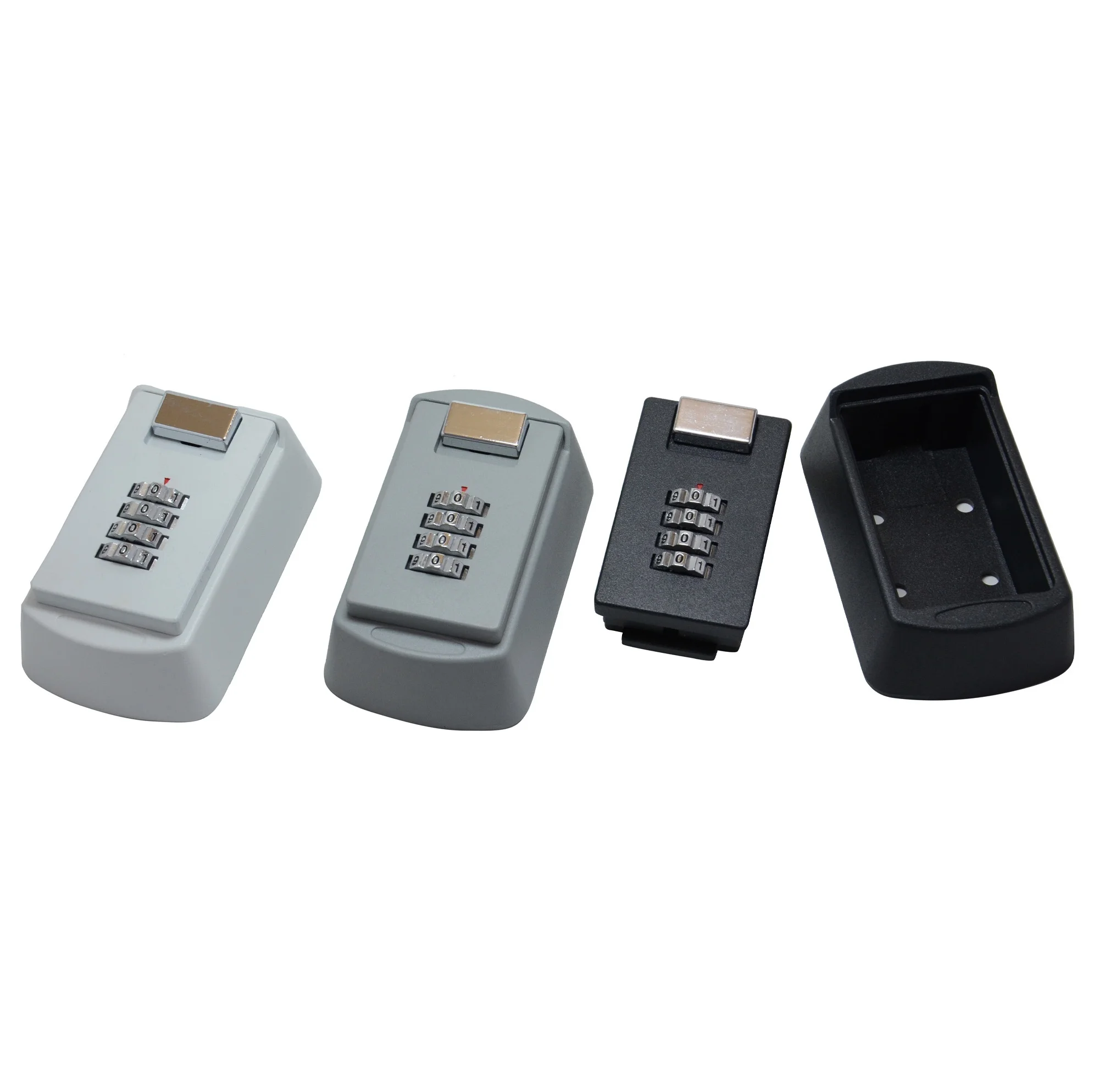 Wholesale Outdoor Wall Mounted Security Keyless 4 Digital Combination Key Safe Lock Box Key Storage Safe Password Key Box