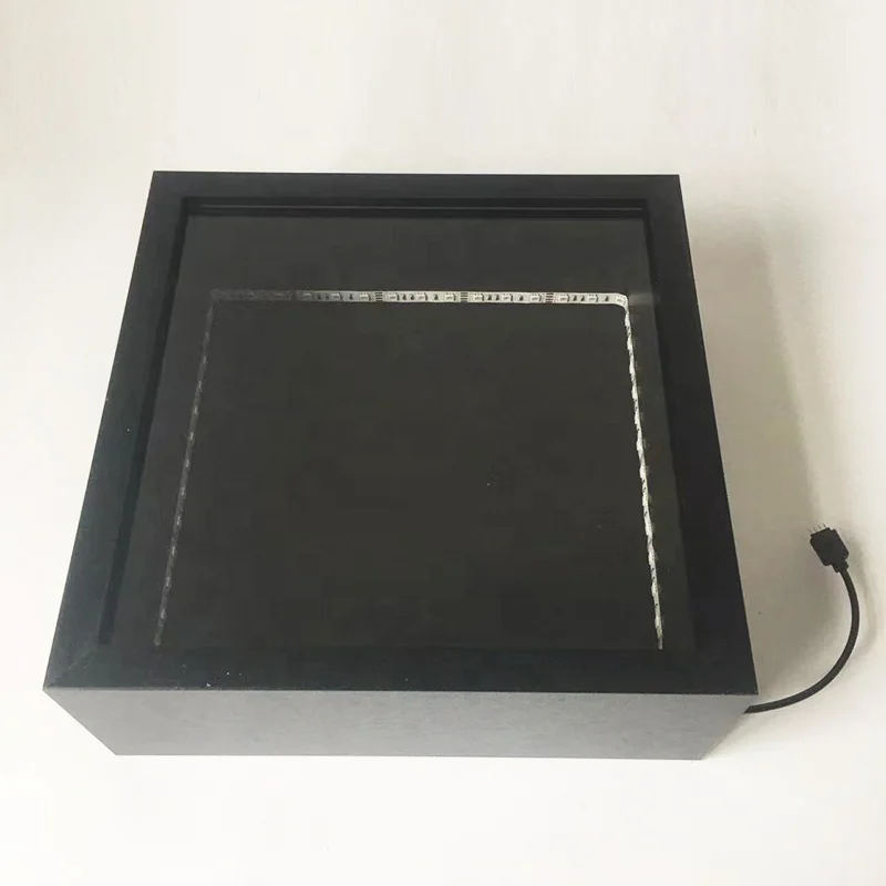 Shadow Box Frame with LED Light Remote Control Wireless Light Strip 3D Display Photo Frame
