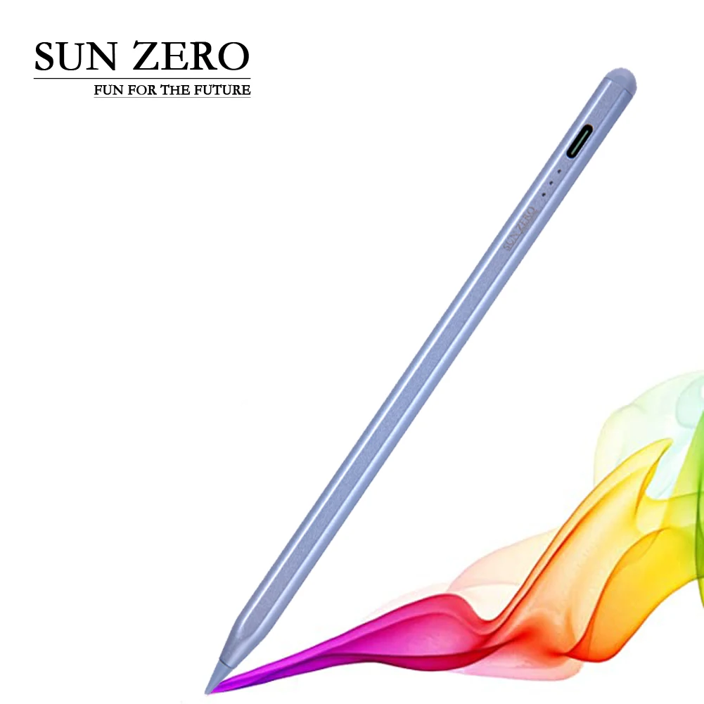 SUN ZERO Smart universal With customized fast charging battery indicator pen with tuch stylus pick drawing for notes taking