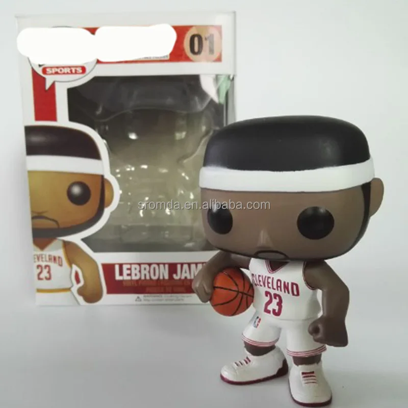 Sromda FunKos POP NBA Stars Sports POP Vinyl figure  Lebron James Stephen Curry John Wall PVC Action figures