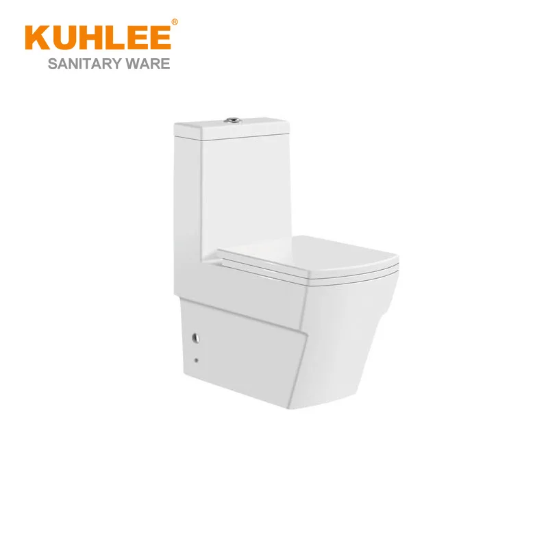 Manufacturer Factory Toilet Square Style Hot Sales Sanitary Ware Ceramic Washdown One Piece Toilet