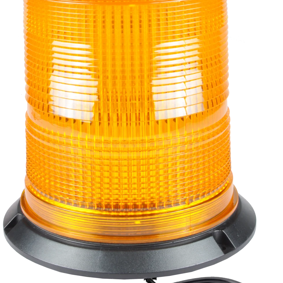 Factory Price DC12-48V  Red LED Strobe Beacon Light, 80 Pieces SMD 5050 Led Flashing and Rotating Emergency Warning Lamp