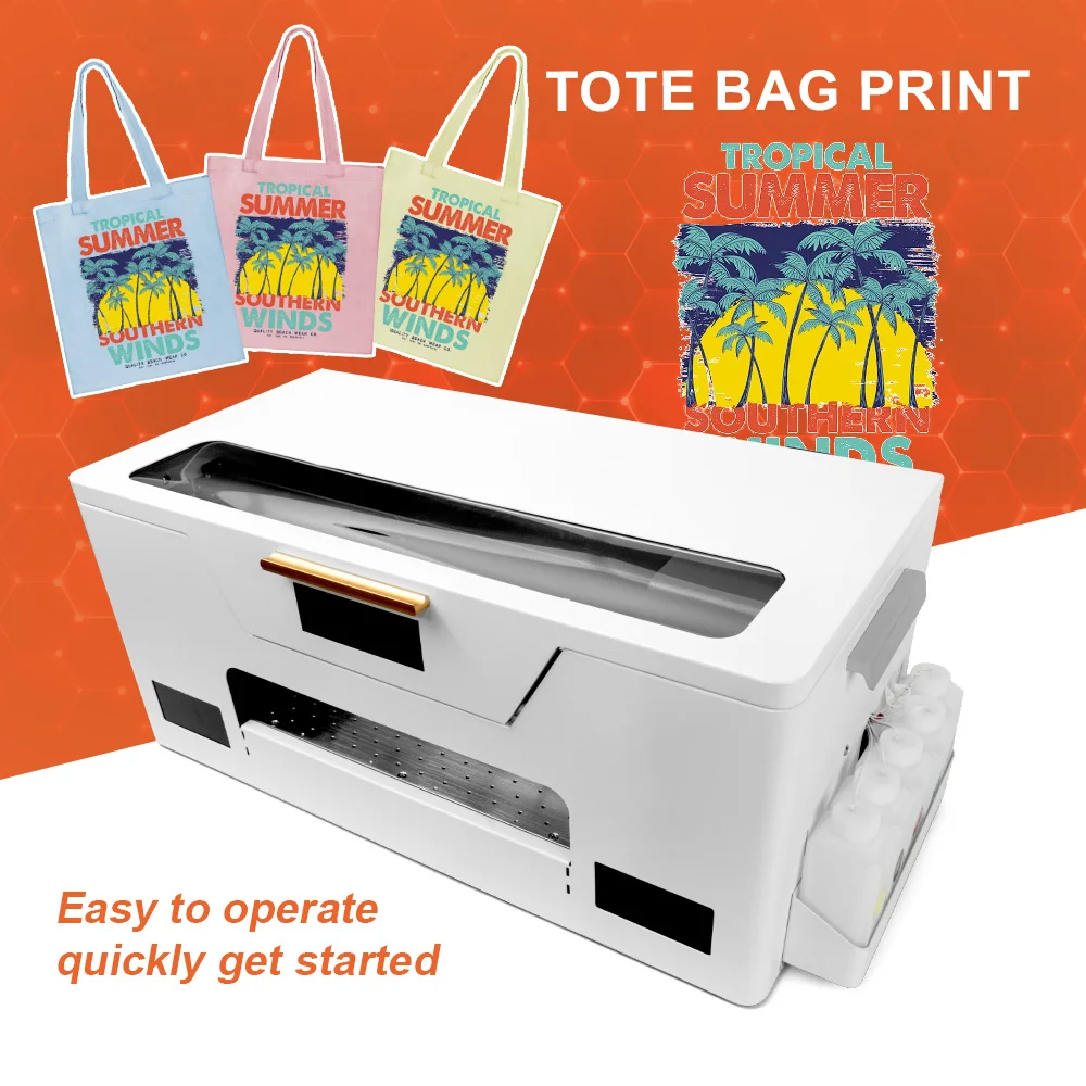 Dtf Printers 2 in 1 Varnish Printer Film A3 Uv Flat Portable Dtf A4 120cm 60cm Yengz Inktime Dtf Printer