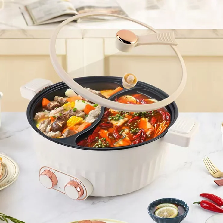 High quality new design electronic cooking pots cookware set multifunctional household cooking hot pot