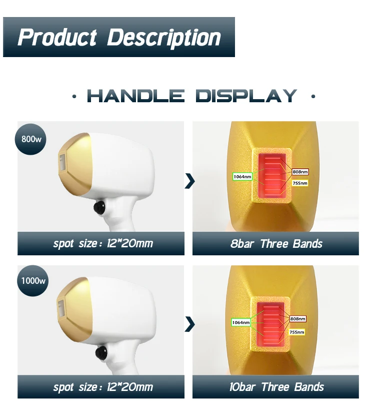 Professional Diode Laser hair removal machine 5000w laser diode price diode 808 price