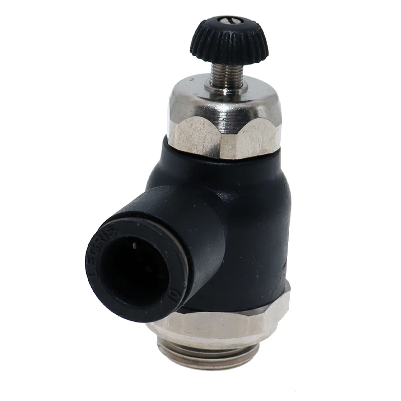 Genuine Legris large Flow speed controller 7060 10 17 Compact Flow Regulator Exhaust