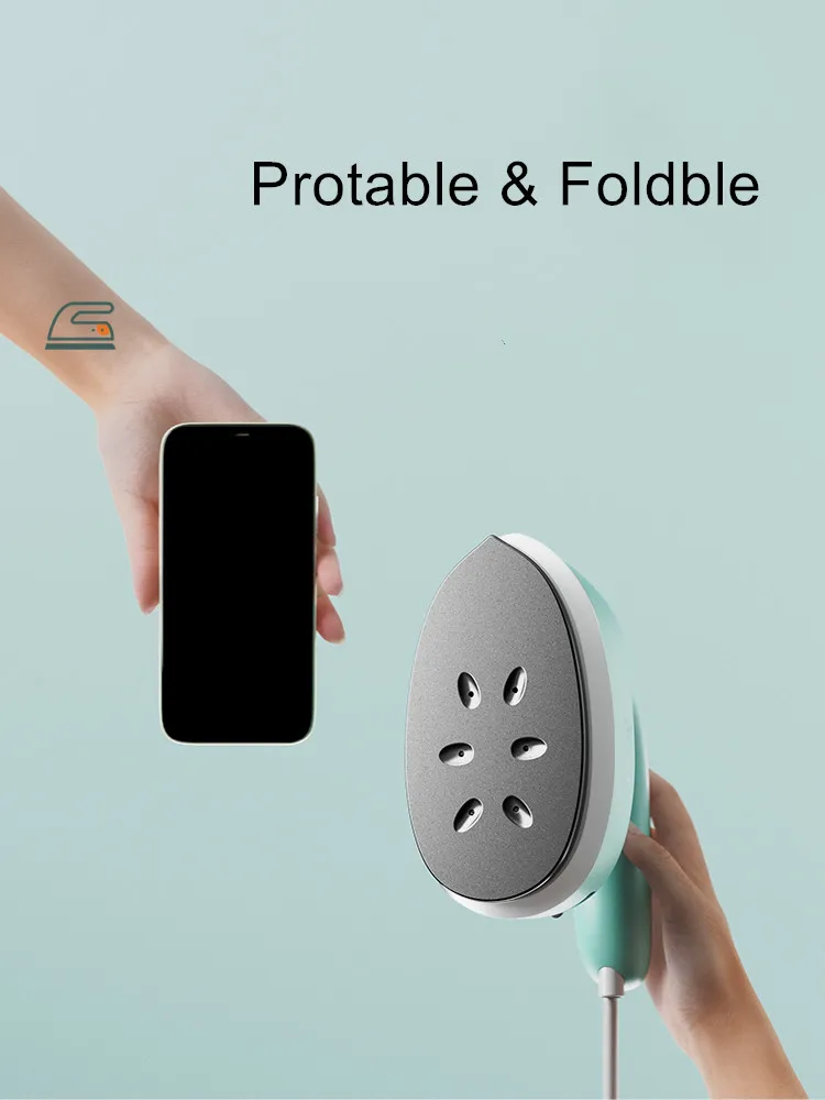 Hot Selling New Style Handheld Portable Electric Iron Clothes Steam Dry Irons for clothes RX-218