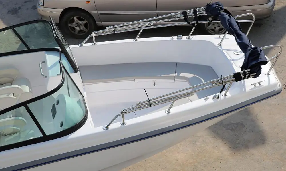 760 fiberglass leisure boat for speed leisure with good quality