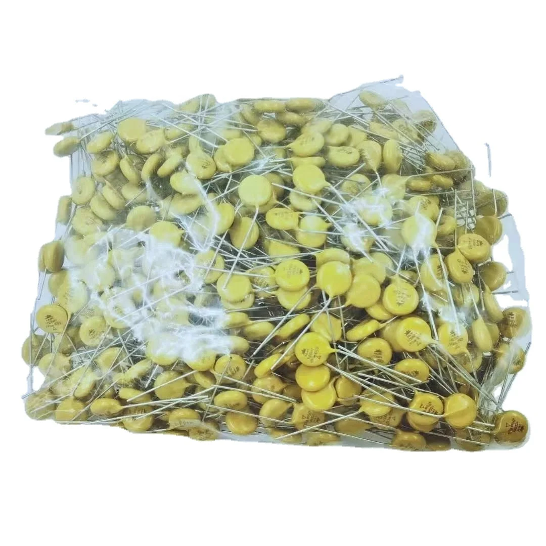 China ODM electronics components , yellow MOV 10mm  10D561 560V zinc oxide varistor(mov/metal oxide varistor)