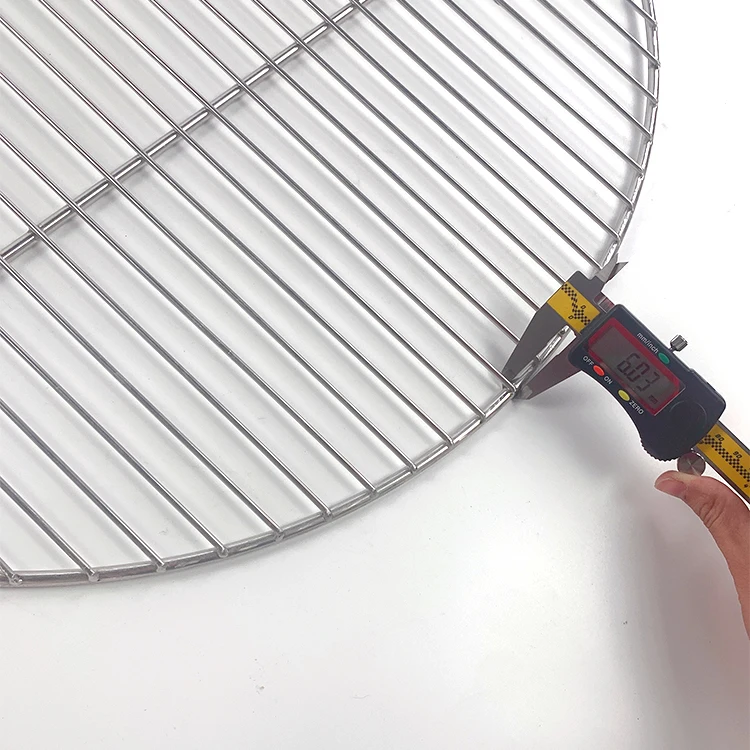 Discount Price Welded Barbecue Grill Grate 304 316 Stainless Steel Round Bbq Grill Wire Mesh