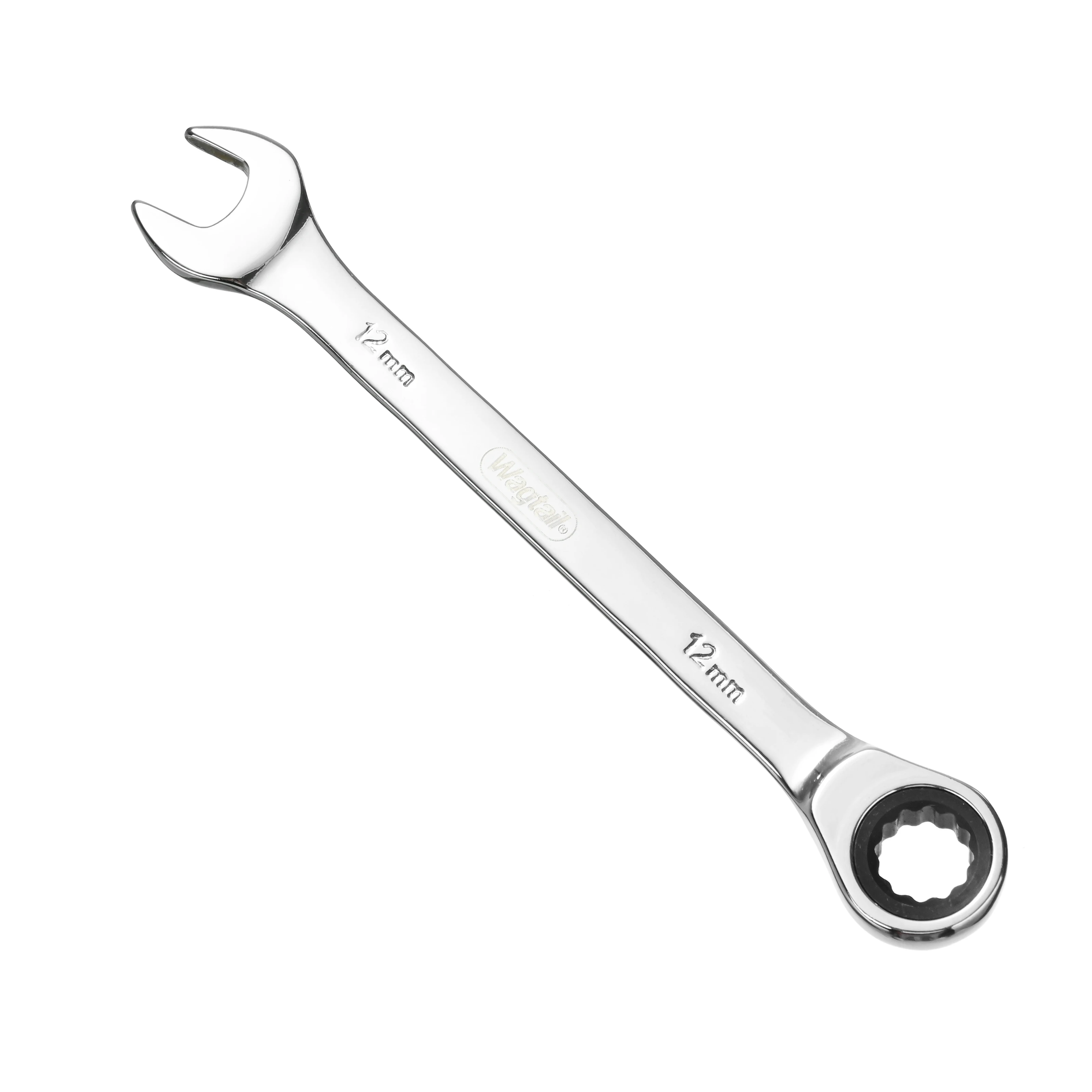 High Quality 12mm Industrial Fixed Head Combination Wrench Ratchet Spanner