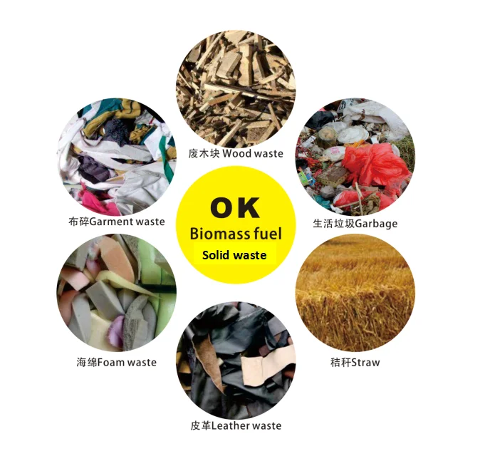 Greenvinci High Efficiency energy saving 500kg-1t food cooking and drying vertical biomass wood pellet steam generator