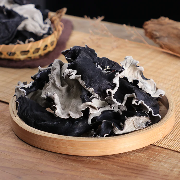 
high quality dried white back black fungus 