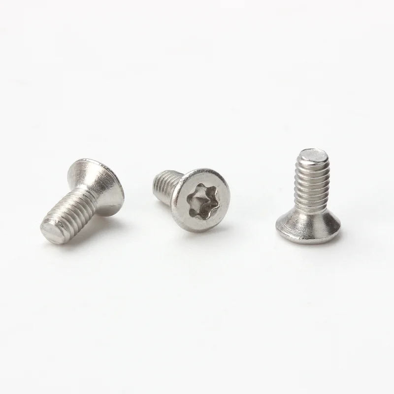ISO14581 M2.5*6 Hexalobular Socket Countersunk Flat Head Screws Machine Screw Torx Screws