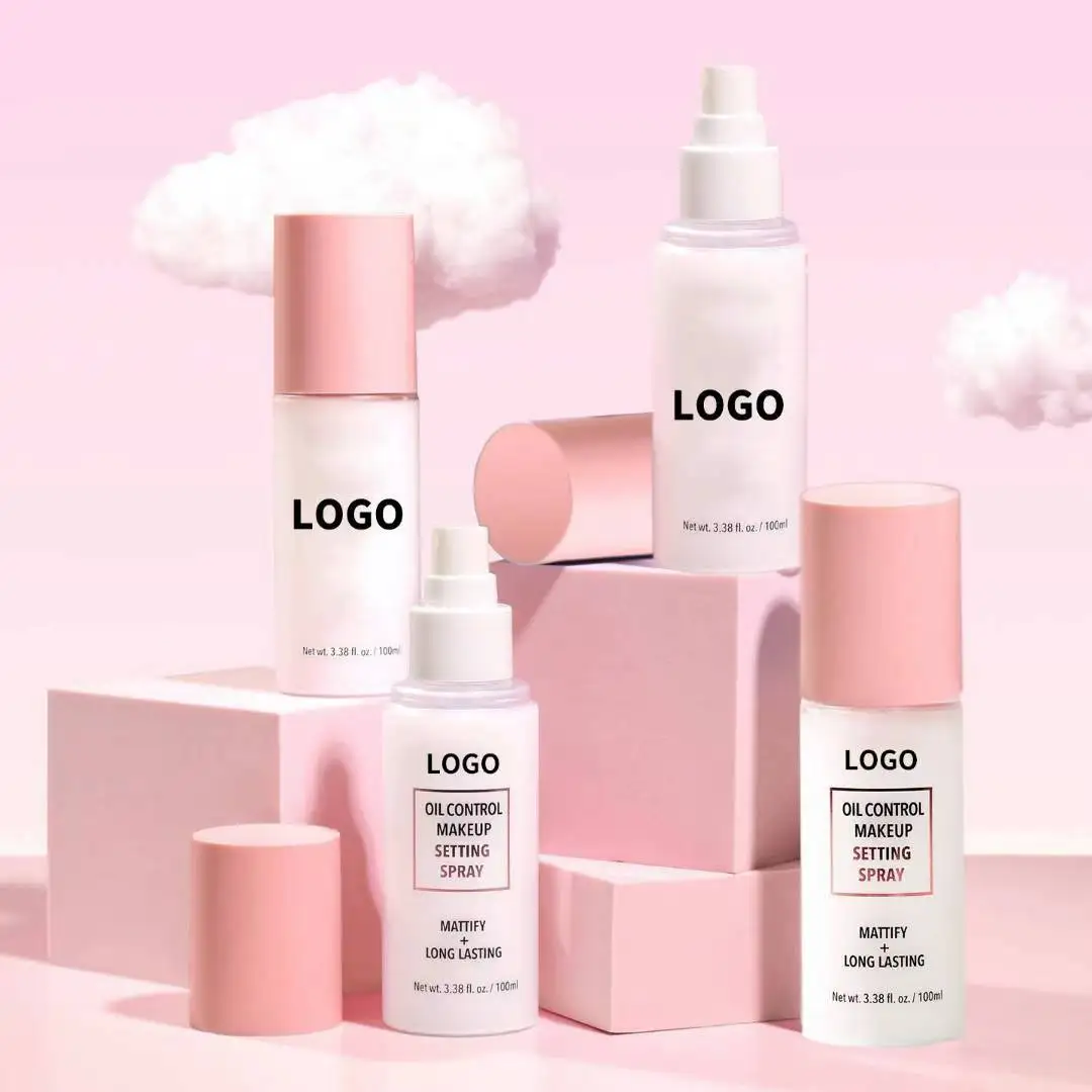 Private Label Matte Oil Control Long Lasting Makeup Spray Cosmetics Waterproof Setting Spray