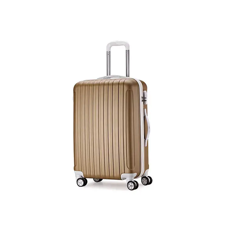 High Quality Custom Durable Unisex Travel Abs Trolley Suitcase Luggage Sets with 9 Colour