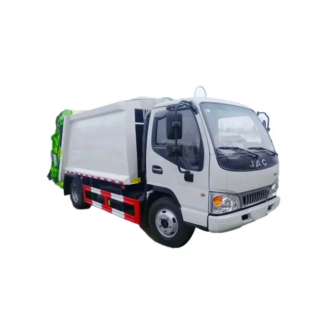 2020 New 6m3 JAC  Garbage  trucks mini rear loader garbage truck compactors