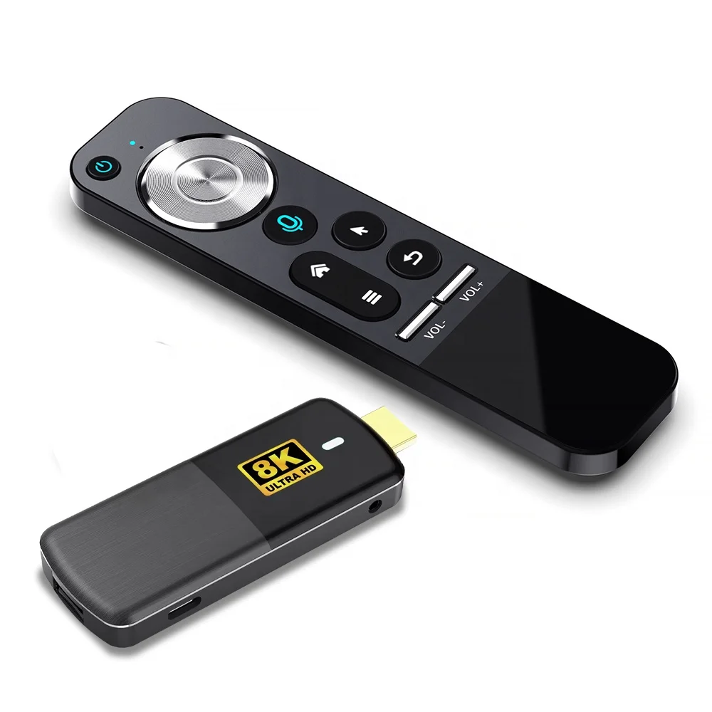 Excel Digital Hot Sale 8K TV Stick Set Top H96MAXM3 Dongle WIFI6 Televisions TV Box with Voice Remote Control