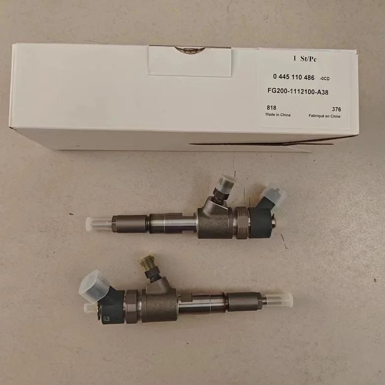 Yuchai инжектор двигателя 0445110486 Bosch common rail