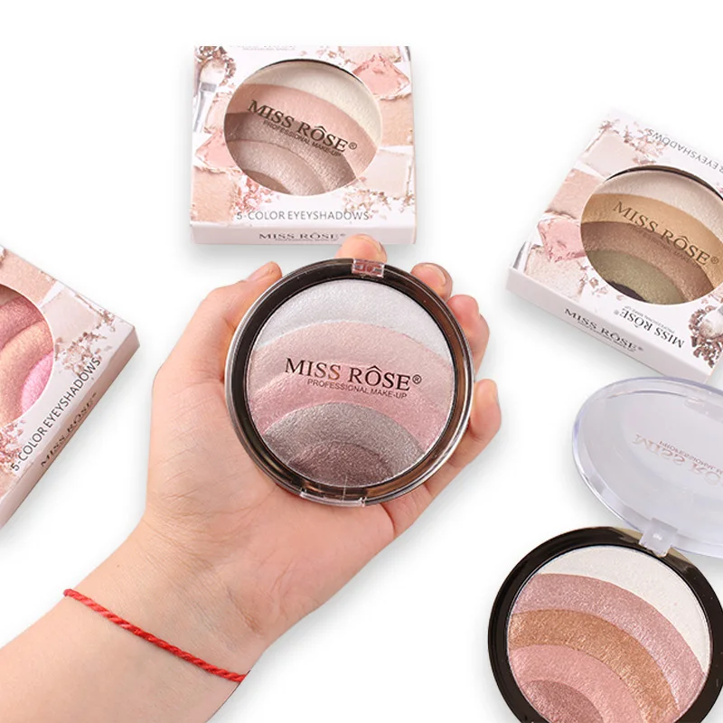 
MISSROSE Rainbow pink pigmented Contour Highlighter shimmer Blush glitter for face blush palette blush for skin maquillajes 