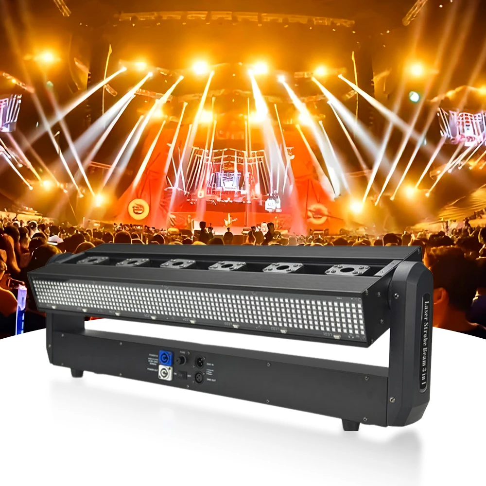 NEW super bright concert theater stage 3W Laser Bar moving head light
