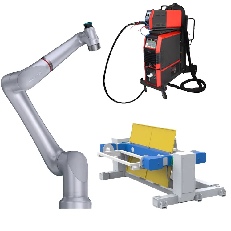 ROKAE Robot Price CR7-C Reach 988 mm With Water Cooled Welding Torch As Welding Robot