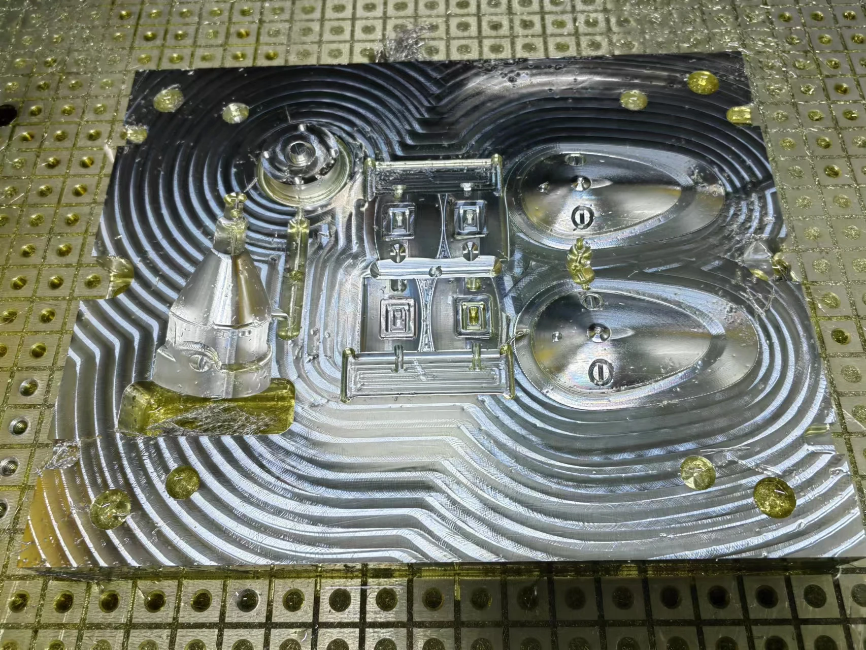 RY-540 Metal Hot Stamping Die Precision Engraving Machine