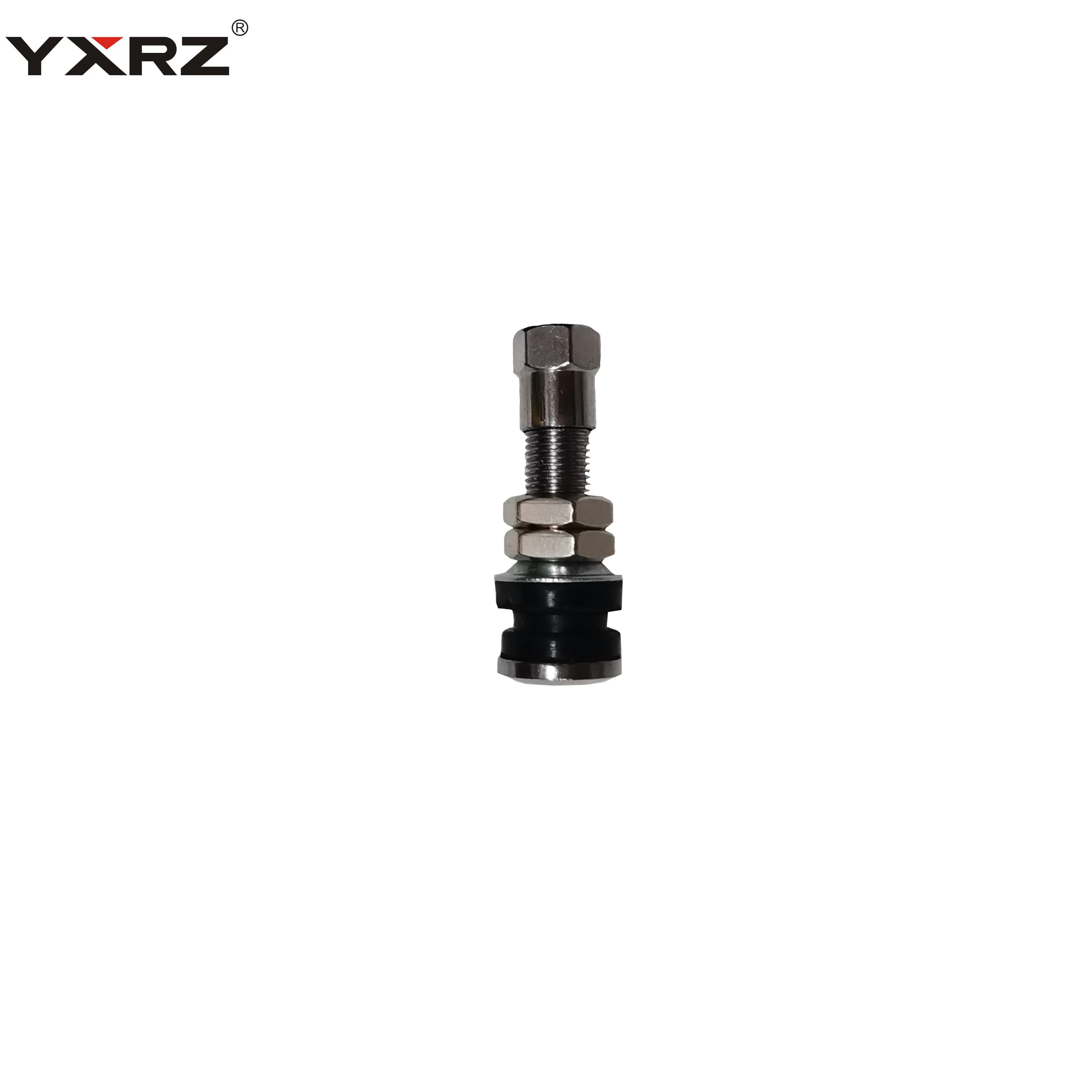 Factory direct supply black rubber tubeless TR161-40 tire valve VAMD-161 brass core air valves for automobile tires
