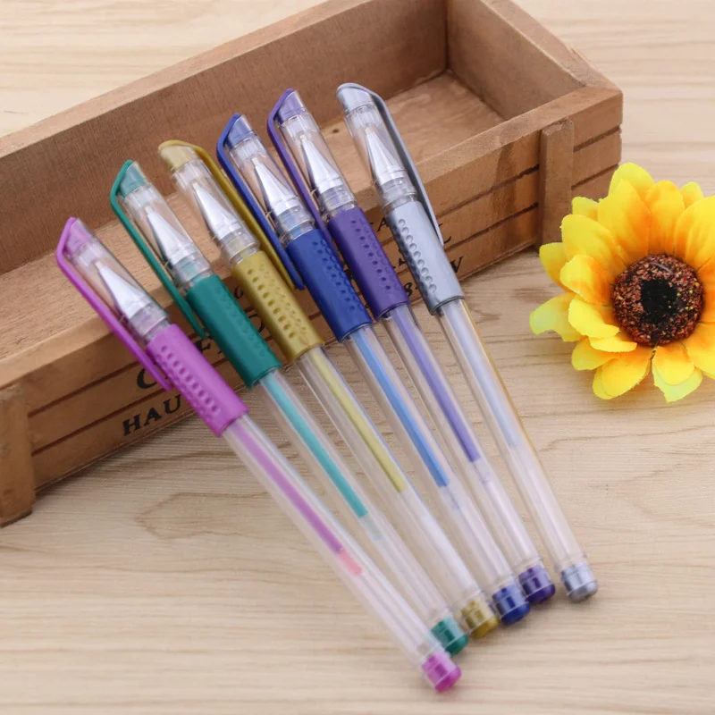 China Factory Customized Glitter Gel Pens Set with 40 Refills for Kids&Adults Coloring Books Drawing Crafts Scrapbook Journal
