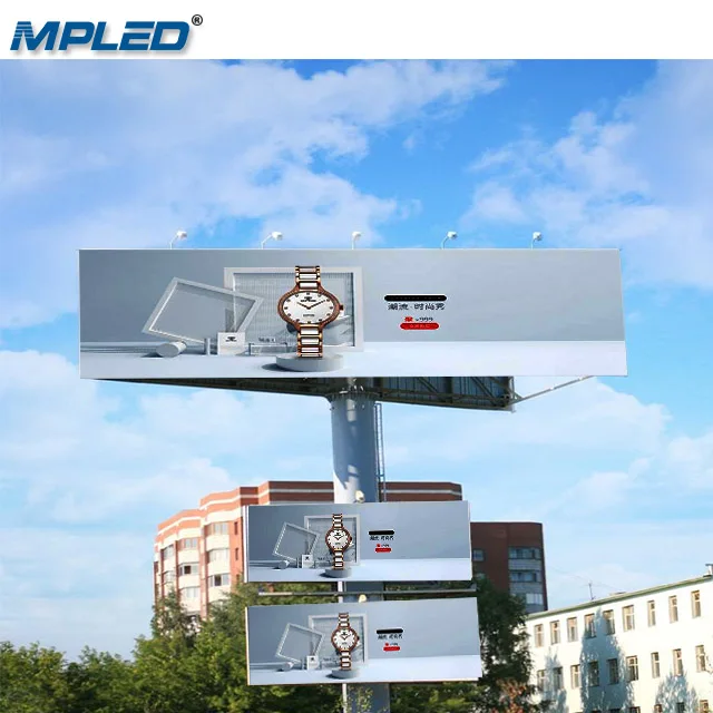 HD Giant screen P8 P10 used truck trailer price led advertising screen