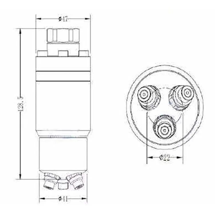 SS Top quality high pressure 360 degree rotating wj16/30 self rotajing cleaning nozzle