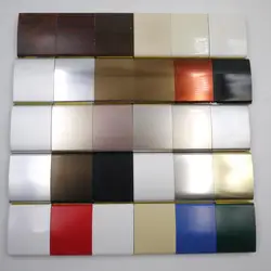 Foshan Jiecheng Lenwa Aluminium kitchen cabinet manufacturer for Inida aluminum profiles