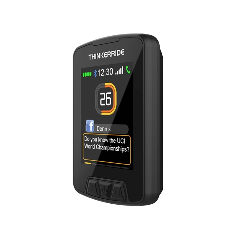 Wholesale High Quality Black Color Lcd Screen Odometer Bike Computer Gps