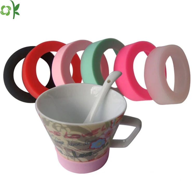 OKSILICONE Factory Manufacturer Multiple Sizes&Colors Cheap Price High Quality Silicone Water Glass Bottle Sleeve For Anti Slip
