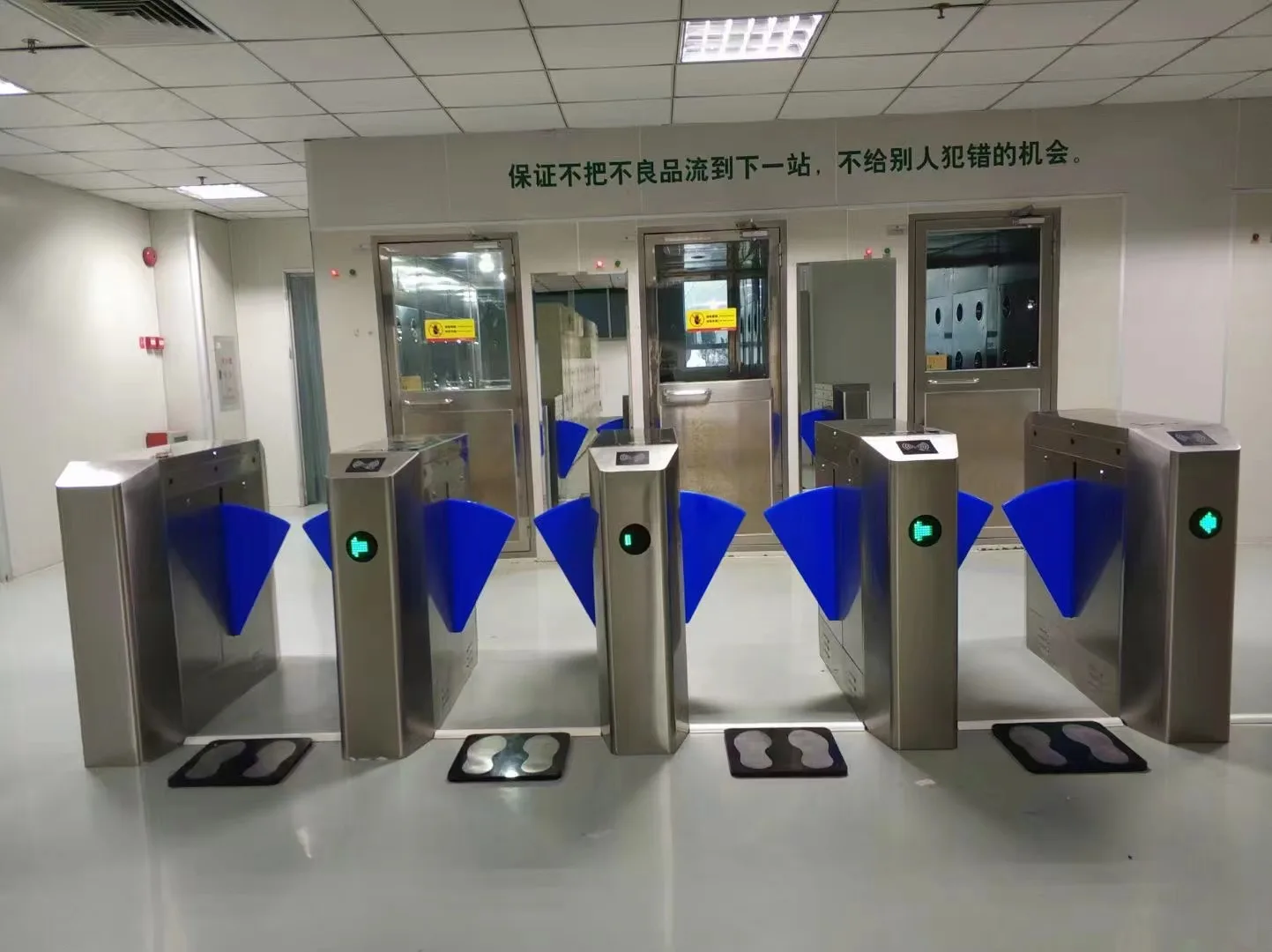 600 мм ширина полосы качели барьер турникет управление выходом и входом персонала ESD