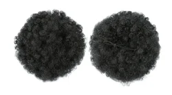 Афро-хвост MYSURE, афро-пуховик, афро пуховик с кудрявыми волосами, синтетический шиньон, пуховик для мариага, натуральный внешний вид, большой и маленький