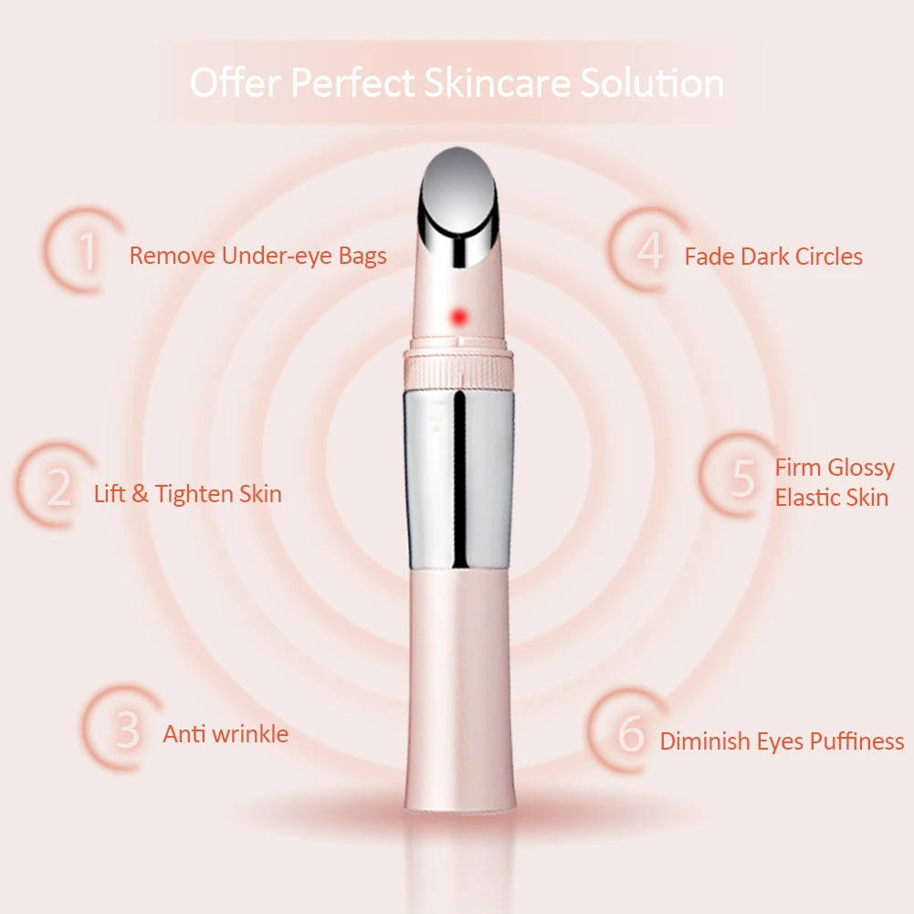 Home Advanced Skincare Wand Microcurrent Therapy Facial Therapeutic Warmth for skin care device eye massager massager 2024